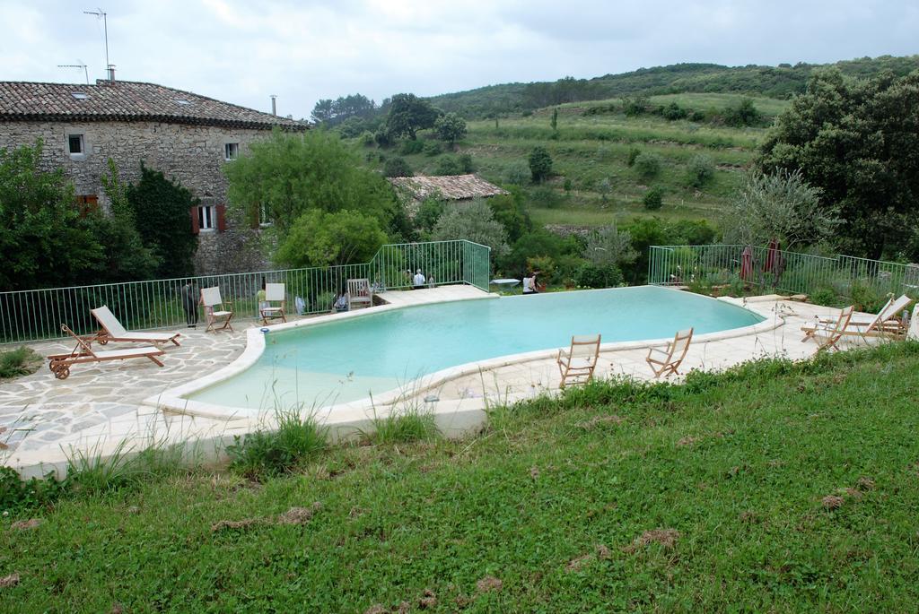 Les Jardins Du Mas Evesque Bed and Breakfast Rousson  Exterior foto