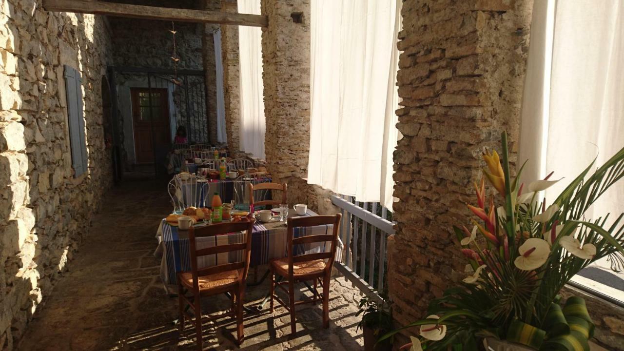 Les Jardins Du Mas Evesque Bed and Breakfast Rousson  Exterior foto